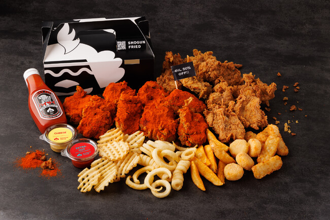 激辛フライドチキンとポテトの専門店『SHOGUN FRIED』を国内7店舗OPEN!