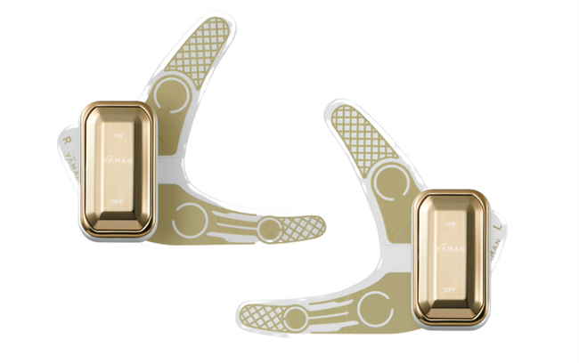 目もとのリフトアップ*1をデザインする美顔器『デザインリフト』新素材「伸びる電極」が目もとの筋肉にフィット。