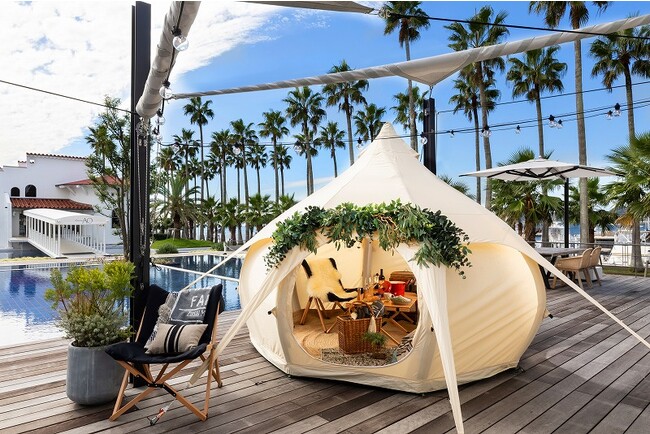 リビエラ逗子マリーナ【マリブファーム】秋冬限定『カマクラテラス』 を今年も10/10(火)～オープンしアウトドアを個室感覚で堪能。都心から60分の海のリゾートは誕生日・記念日・女子会などに最適。