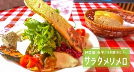 野菜嫌いの子どもも夢中に！地元・茨城産の無農薬野菜とジューシーなつくば鶏を使った「サラダメリメロ」が、東京の美食家も訪れる「aozola café」に登場