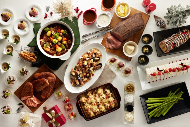 【グランドニッコー東京 台場】GARDEN DINING「クリスマスディナーブッフェ」提供期間：2023年12月22日（金）～12月25日（月）　　　　　　　　　