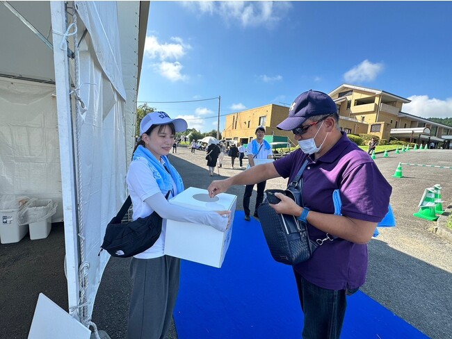 ＰＧＡシニアツアー「ファンケル クラシック」　2,558,218円を2団体に寄付