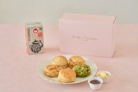 “紅茶×スコーン”の新商品！イギリスのオーガニックティーブランド「CLIPPER」と英国産小麦を使用したスコーンを組み合わせた「クリームティーセット」が10月13日(金)10時発売