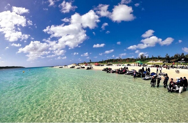 カワサキ ジェットスキー耐久レースを宮古島で開催