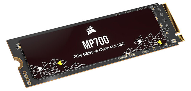 CORSAIR社製、3D TLC NANDフラッシュを採用したPCIe 5.0対応NVMe M.2 SSD「MP700」シリーズを発表