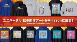 Merch on Demand に「ミニオンズ/怪盗グルー」シリーズ、「おさるのジョージ」、「ウォーリーをさがせ!」のキャラクターがデザインされたアートTシャツ Merch on Demand に「ミニオンズ/怪盗グルー」シリーズ、「おさるのジョージ」、「ウォーリーをさがせ!」のキャラクターがデザインされたアートTシャツ