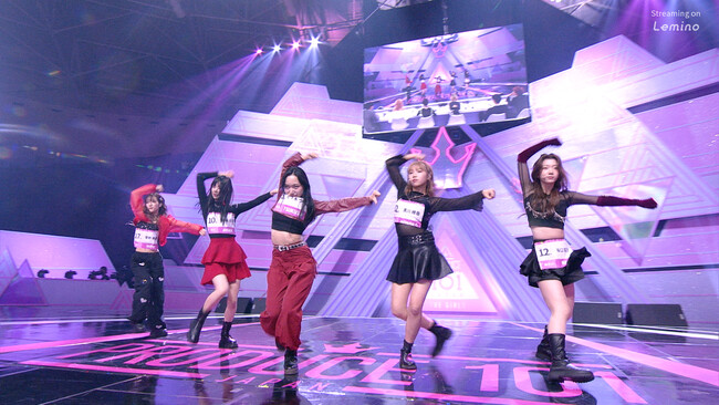 1週目順位発表！レベル分けテスト Full Cam も公開中『PRODUCE 101 JAPAN THE GIRLS』初回配信に続きLemino人気ランキング1位