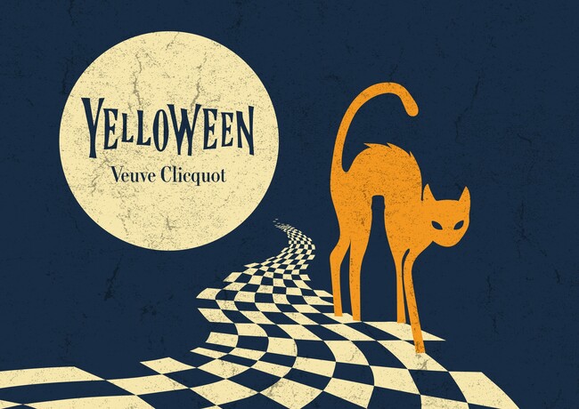 ヴーヴ・クリコ イエローラベルと共に祝うハロウィンVEUVE CLICQUOT YELLOWEEN　今年のテーマは「CLICQUOT WONDERLAND」