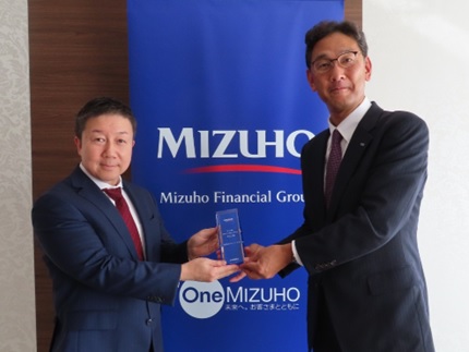 自治体・企業のDXを支援するギフトパッド、みずほ銀行主催の「Mizuho Innovation Award 2023.３Q」を受賞