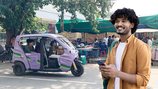 インドのラストマイル交通向けIT運用支援システム構築を完了、実証運転を開始