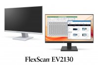 FlexScan EVシリーズ最小の消費電力と筐体サイズの21.5型ワイドモニターを発売、長期安定供給を継続