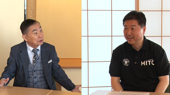 文枝のスパルタ指導に佐久間一行がタジタジに！『桂文枝の全国の首長さんに逢いたい！』