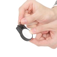 コネクタ部分が180度可変、Type-Cコネクタで外でも使えるコンパクトなApple Watch充電アダプタが10月上旬発売