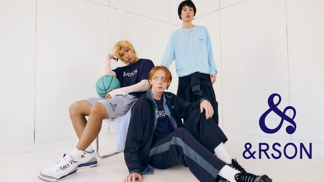 レイクレ・ともやんプロデュースのバスケアパレルブランド「&RSON」新作アイテムが、スポーツ用品店「スポーツデポ」「Alpen TOKYO」「Alpen FUKUOKA」にて展開決定！