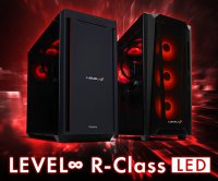 ゲーミングPC LEVEL∞ より、 光るミドルタワーゲーミングPC「LEVEL∞ R-Class LED」が新発売