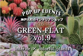 『GREEN-FLAT vol.9～interior×colorful plants』