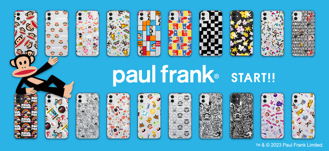 南カリフォルニア発のポップカルチャーブランド「PAUL FRANK（ポールフランク）」のスマホケースがシンクイノベーション株式会社より発売されます！