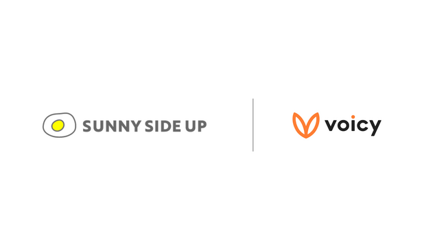 Voicy、音声を活用した企業向けソリューション開発に向け、サニーサイドアップとパートナーシップ契約を締結。