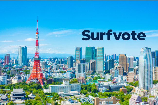 「東京都内で、あなたが100平方メートル の土地に住むとしたらどの地区？」Surfvoteで投票開始
