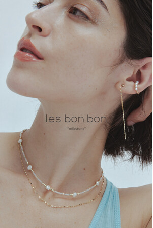 ジュエリーブランドles bonbon(ル ボンボン)から20th collection「milestone」を発表。規則性の美しさが魅了するゴールドジュエリー、心躍るダイヤモンドジュエリーを展開。