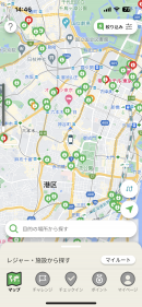 【おでかけEV】MAP画面