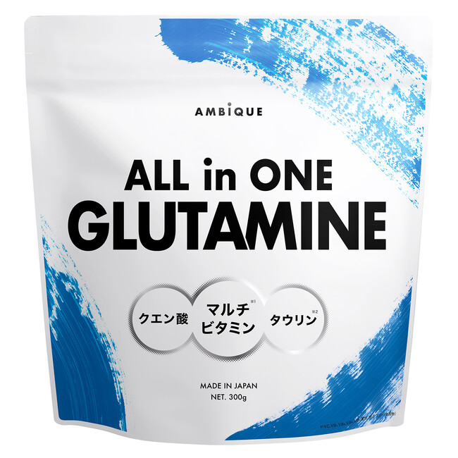 筋トレ後の栄養回復に！効率的にコンディションをサポートする新商品が誕生!アンビーク オールインワングルタミン 10月30日(月)発売