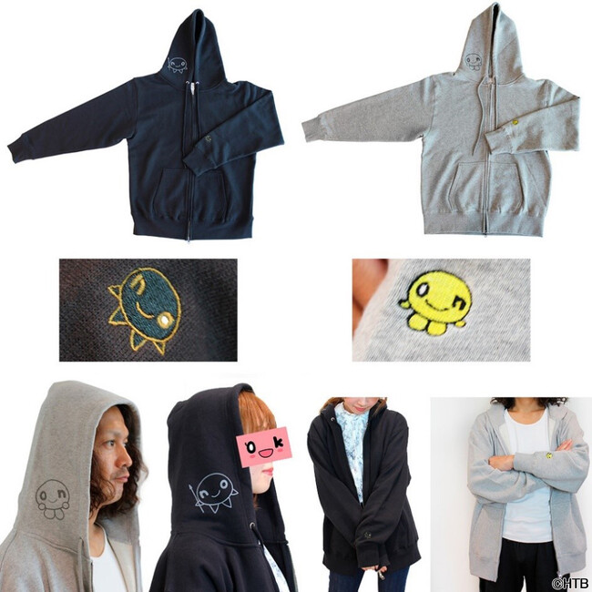 【onちゃんグッズ】ワンポイント刺繍パーカー　一般販売スタート！