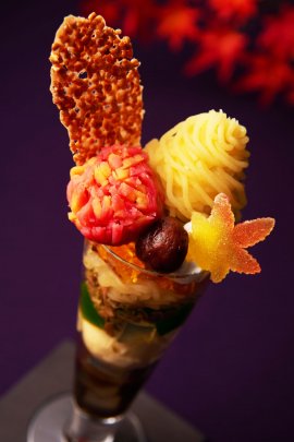 もみじ抹茶パフェ もみじ抹茶パフェ