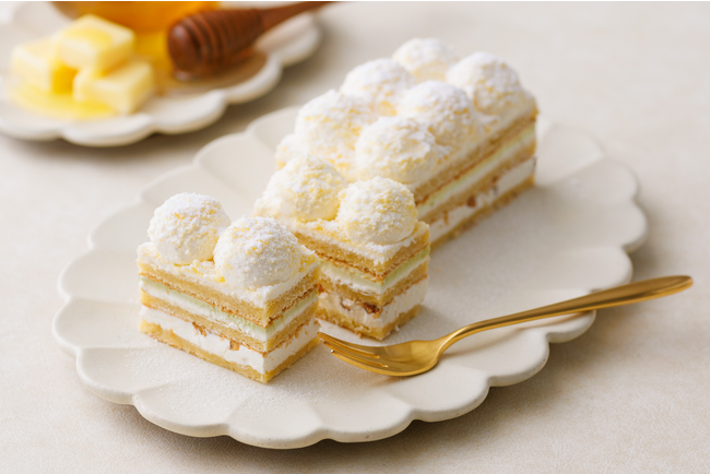 【発酵バター×はちみつの芳醇スイーツ】BUTTER&beeより冬季限定発売！“もうひとくち”食べたくなる至福の「バタークリームケーキ」