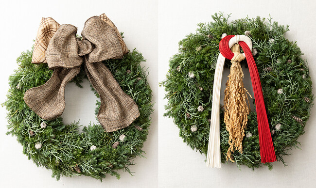 【限定30個】家庭画報ドットコムが、クリスマスからお正月まで楽しめる「森の香りのグリーンリース」を特別販売