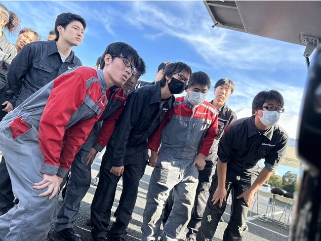 【専門学校 新潟国際自動車大学校】EVバス試乗会で車両の走行性能や乗り心地を体感