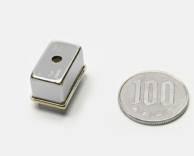 環境計測装置のさらなる小型化実現に向け指先サイズのUV対応分光器を開発