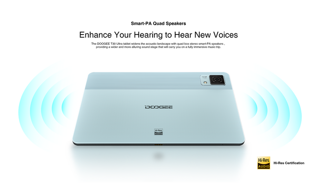 【限定￥19,700！】2K IPS ディスプレイ/15GB+256GBタブレット！DOOGEE「T20S」限定セール開催中