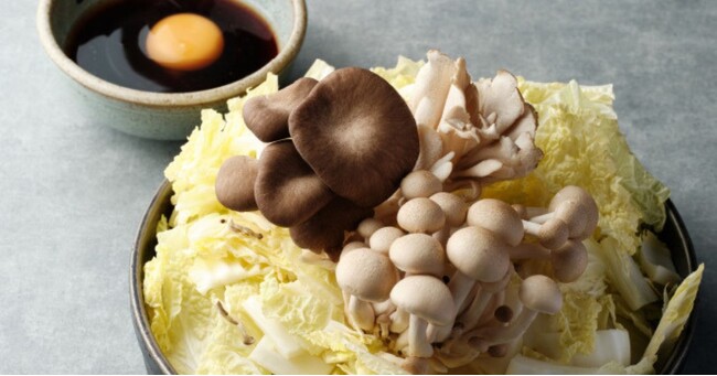石川県のソウルフード「さぶろうべい」、秋の味覚の代表格『きのこ(ぶなしめじ、まいたけ、霜降りひらたけ)』のトッピングメニューを2023年11月6日(月)より期間限定で販売スタート。