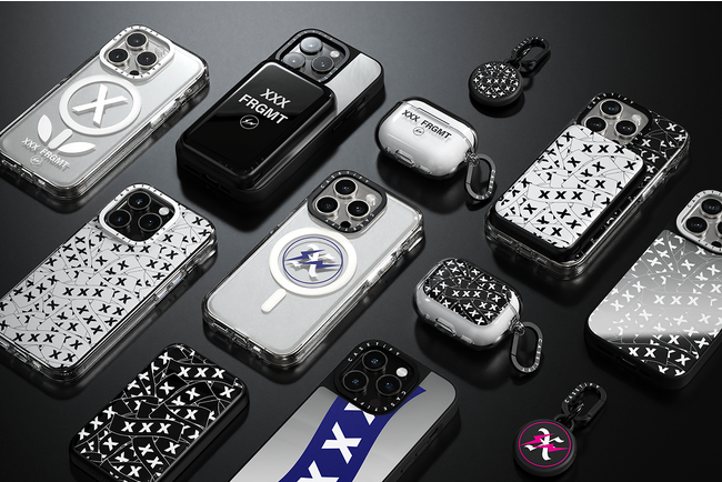 トリプルネームコラボが実現！GOD SELECTION XXX x fragment design x CASETiFY コレクションが新発売