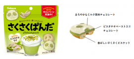 さくさくぱんだ まろやかピスタチオラテ さくさくぱんだ まろやかピスタチオラテ