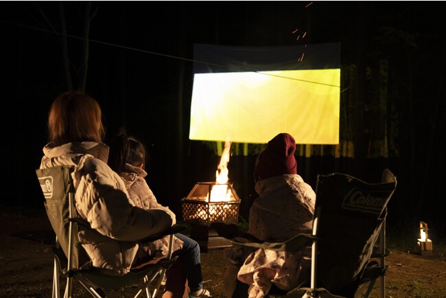 大自然の中で映画を楽しむ、新ナイトイベント『森の映画館』
