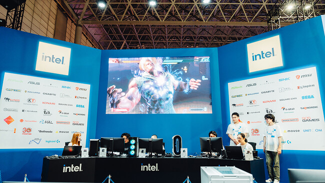 【東京ゲームショウ2023】ＨＡＬ学生がインテルブースで職業体験！「STREET FIGHTER 6」プロデューサー、ディレクターとの交流も！