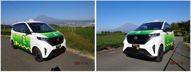 石川タクシー富士、軽自動車EVタクシーを静岡県内で初導入