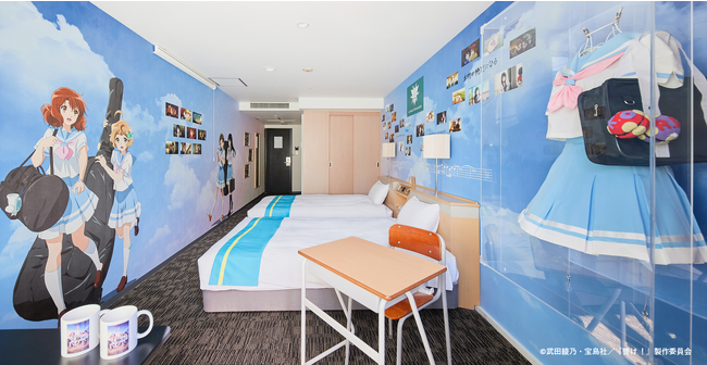 響け！ユーフォニアム × 京都タワーホテルのコラボルーム第四弾「アンコール！北宇治カルテットルーム」 本日より予約受付開始