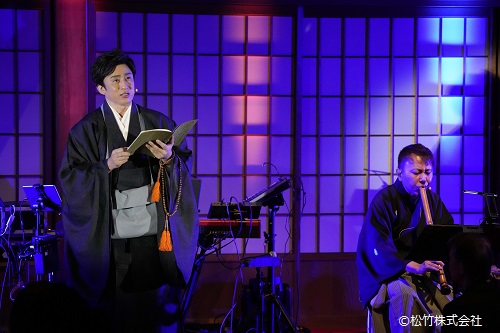 松本幸四郎が高野山で新作朗読劇『空海、大唐冒険記』を上演