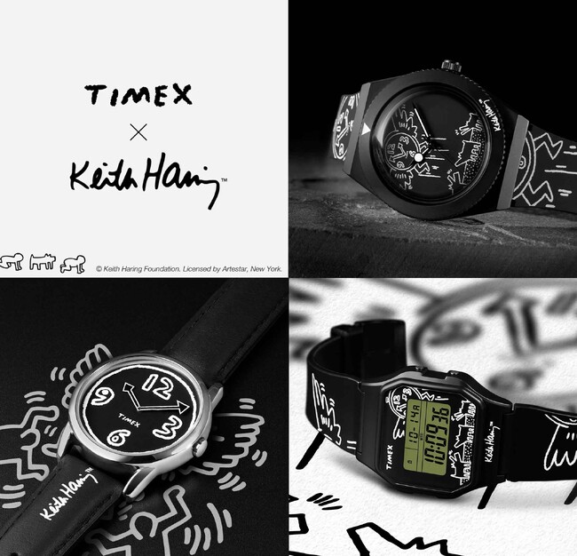 世界的に有名なストリートアーティストの一人、 キース・ヘリング(Keith Haring)とのコラボレーションモデルを発売します。 ー公式オンラインストア他にて販路限定モデルも発売しますー