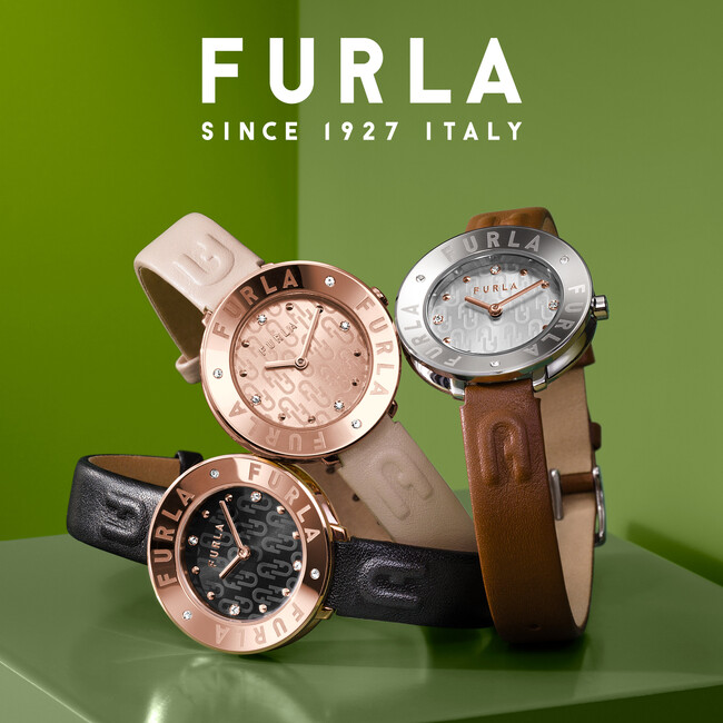 FURLA (フルラ)から、 ヨーロッパ産クリスタルやイタリアンレザーを取り入れた新作ウォッチ  『 FURLA ESSENTIAL (フルラ エッセンシャル) 』 が11月17日(金)に発売します。