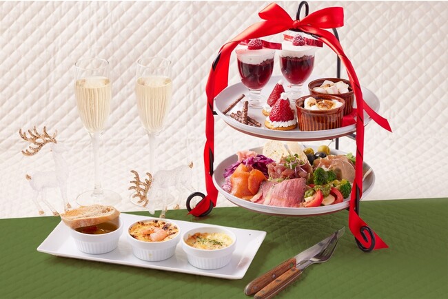 今年のクリスマスディナーは優雅にハイティースタイルで…chano-ma≪チャノマ≫秋葉原期間限定 クリスマスハイティーセット 予約受付開始！
