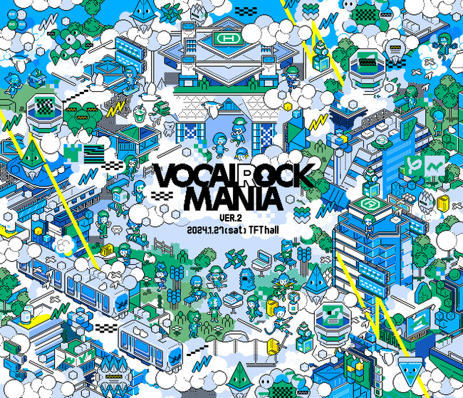 2024年1月27日「VOCALOCK MANIA～ver.2～」第ニ弾参加アーティスト発表！
