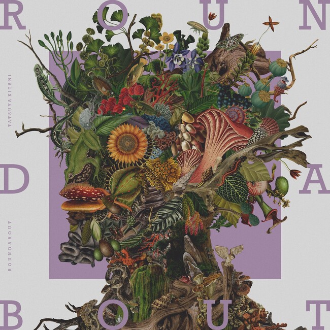 キタニタツヤ New Album「ROUNDABOUT」収録曲情報解禁。アルバムロゴを用いた店舗別特典絵柄も公開。