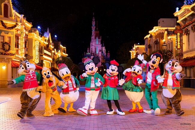 2023年12月22日(金)出発限定！「クリスマス」特別企画香港ディズニーランドで過ごすクリスマス４日間～新コース発売開始～