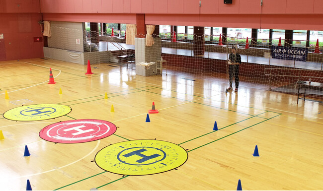 【直径2m大型ランディングパッド】大反響につき新デザイン＆再々版決定!!　すでに300校を超えるドローンスクールで導入