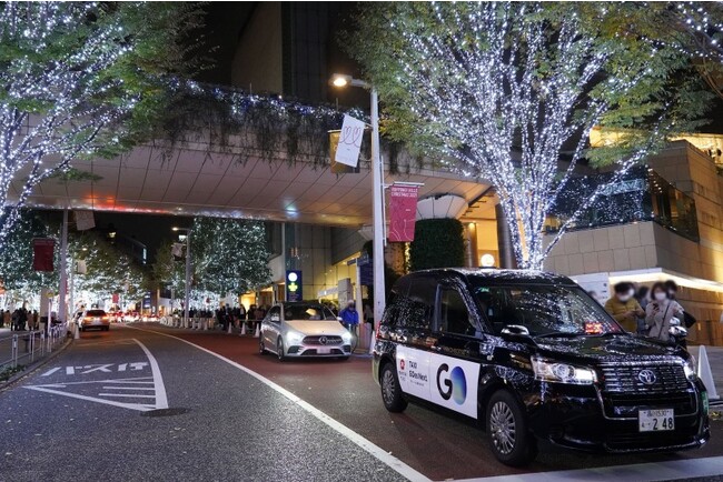 日本交通・東京観光タクシーが、クリスマスまで期間限定運行！「イルミネーションタクシー」11月17日運行開始