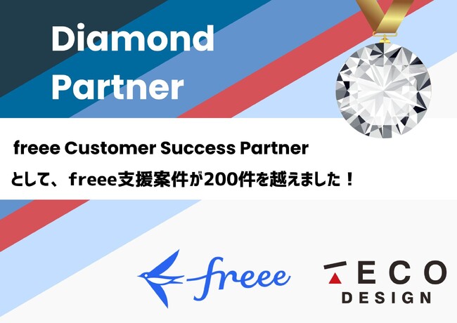 freee導入支援 2年間で200案件越え!
